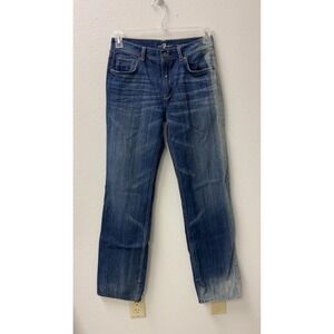 7 For All Mankind Mens Austyn Relaxed Straight Jeans 28 Blue Y2K Lux Designer